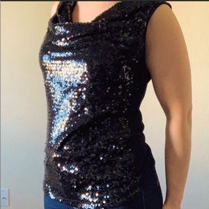 Calvin Klein Sequin Top